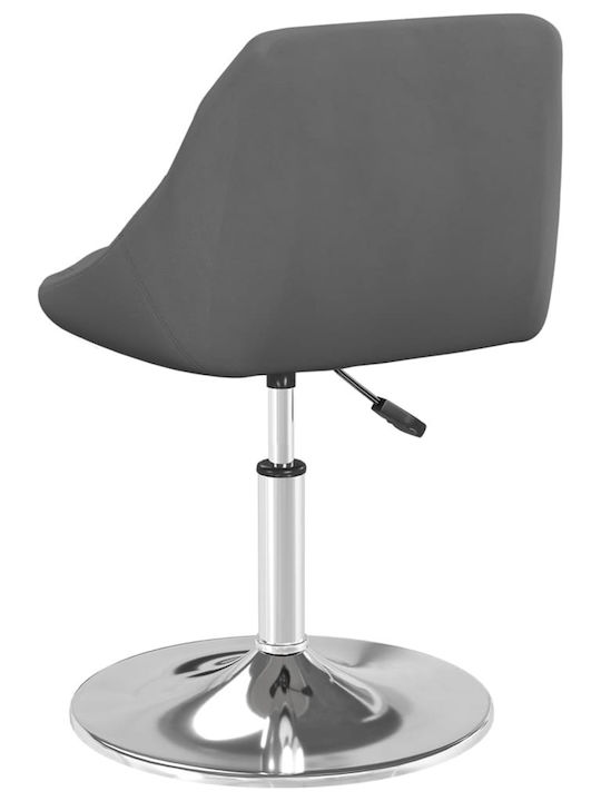 Rotating Chair Visitor Dark grey 46x44x62.5cm 6pcs