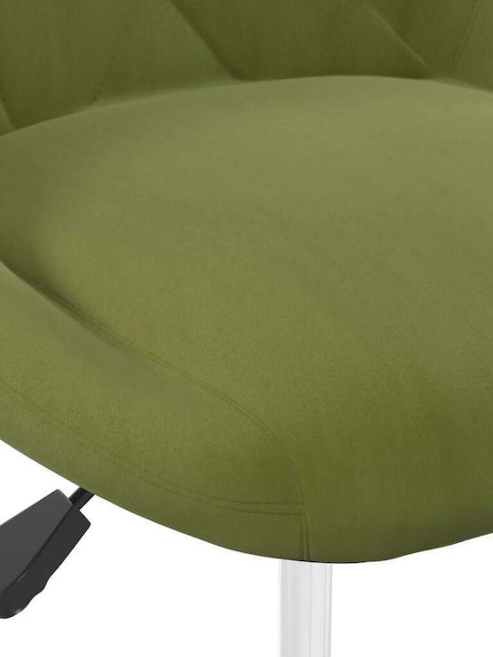 Swivel Visitor Chair Light Green 46x44x62.5cm 4 Pieces