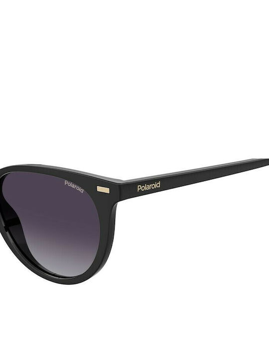 Polaroid Ochelari De Soare Pentru Femei Cu Ramă Neagră Din Plastic Și Lentile Gri Degrade Polarized PLD4107/S 807WJ