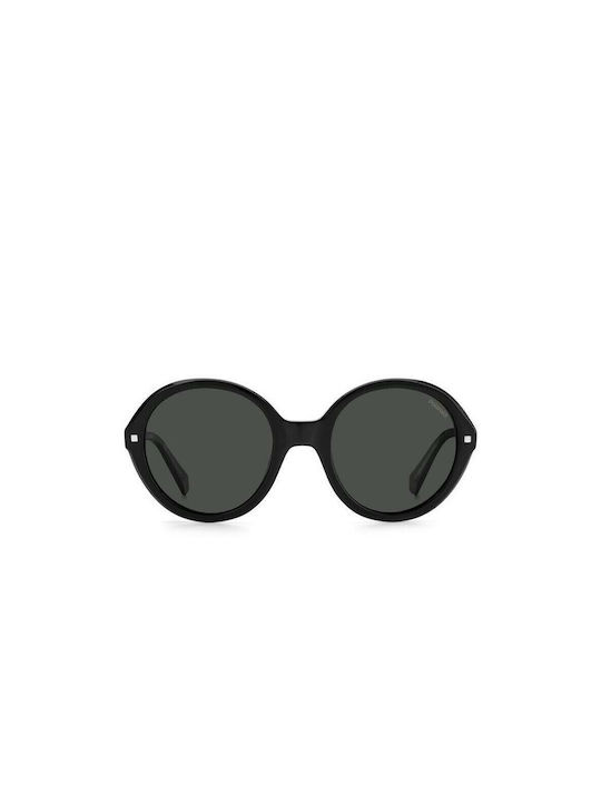 Polaroid Sonnenbrillen mit Schwarz Rahmen und Schwarz Polarisiert Linse PLD4114/S/X 807M9
