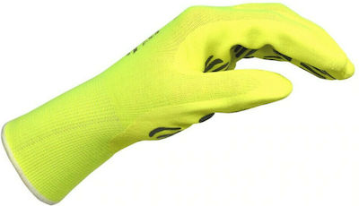 Wurth Tigerflex Cool Hi-Lite Safety Glofe Nitrile Yellow