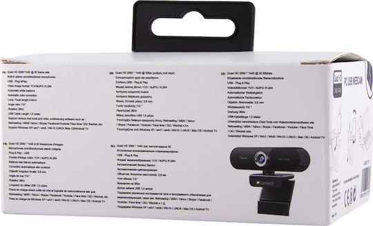 Lamtech QHD USB Webcam 1440P 2K LAM021776