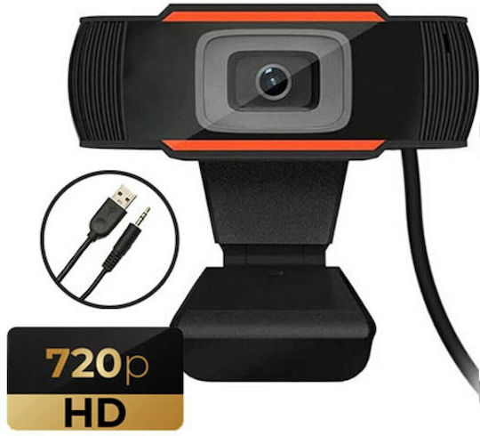 Lamtech Camera Web HD 720p Portocaliu LAM021486