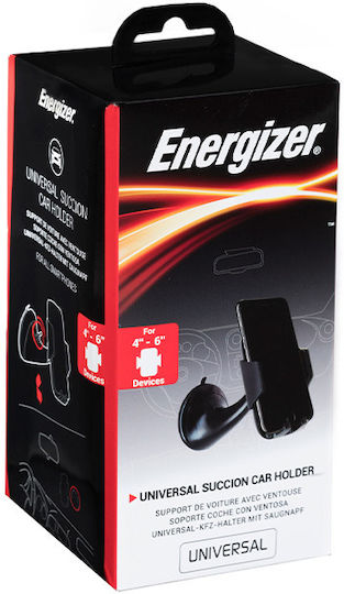 Energizer Suport Auto pentru Telefon 5" - 6.7" cu cârlige reglabile Neagră