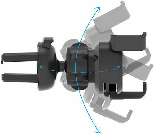 Hurtel YC06 Car Mobile Mount with Adjustable Hooks Black