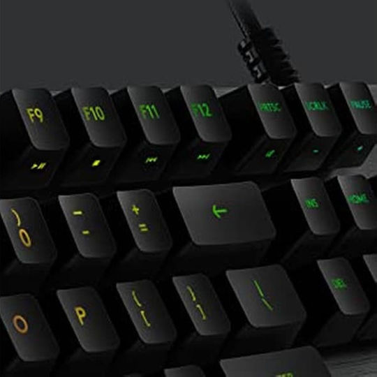 Logitech G512 Gaming Mechanical Keyboard with GX Brown switches and RGB lighting (English US)