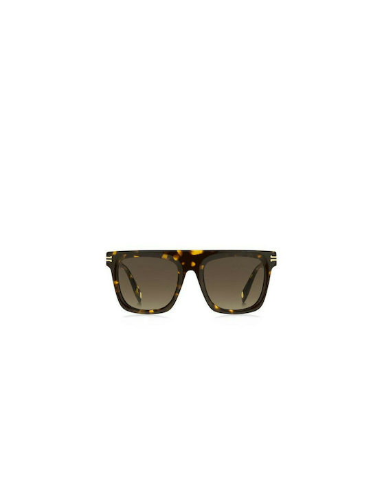 Marc Jacobs Sunglasses with Black Tartaruga Plastic Frame and Brown Gradient Lens MJ 1044/S 086/HA