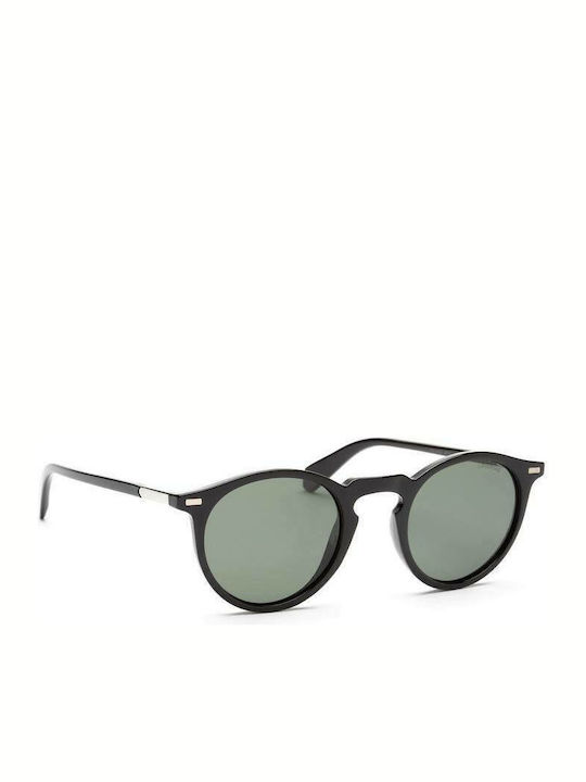 Polaroid Men's Sunglasses with Black Plastic Frame and Black Polarized Lens PLD2086/S 807UC