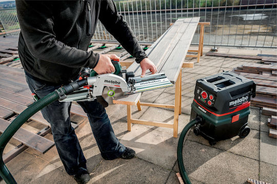 Metabo KS 18 LTX 66 BL Circular Saw 18V 2x8Ah with Speed Control and with Dust Extraction System