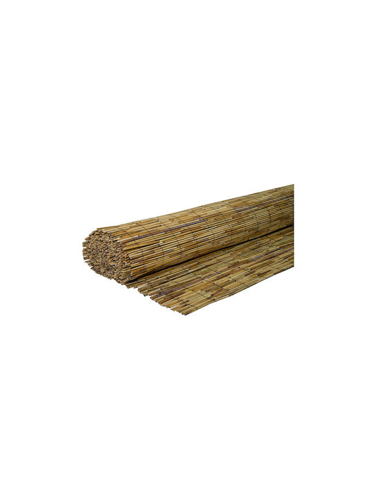 Showood Premium Bambuszaun mit Ganzes Schilf 2x5m