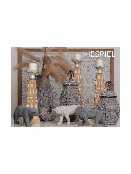 Espiel Decorative Wall Decor made of Metallic 98.5x4x4cm 1pcs