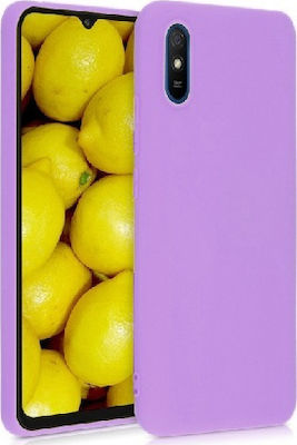 Soft Silicone Back Cover Lilac (Redmi 9A / 9AT)