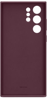 Samsung Silicone Cover Back Cover Σιλικόνης Μπορντό (Galaxy S22 Ultra 5G)