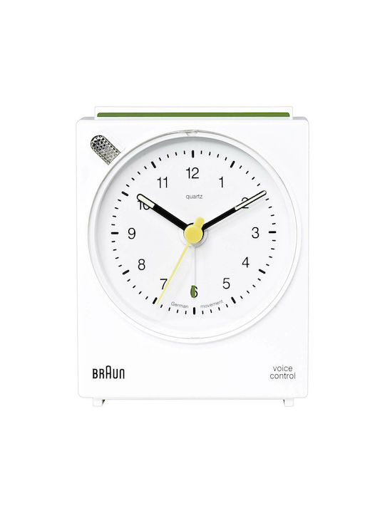 Braun Επιτραπέζιο Ρολόι με Ξυπνητήρι BNC004 66007WH