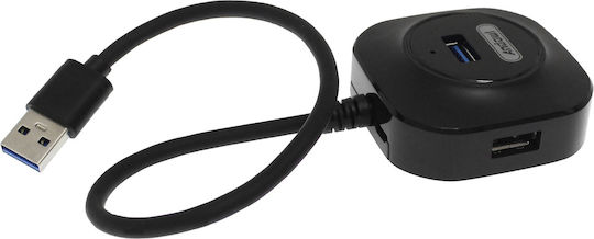 Andowl USB Хъб с 4 USB 3.0 Порта и USB-A Връзка