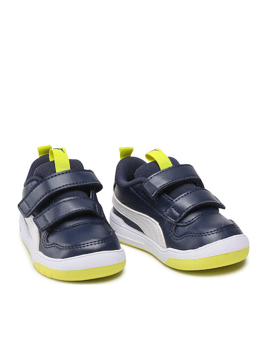 Multiflex Sl Παιδικά Sneakers με Σκρατς Κίτρινα