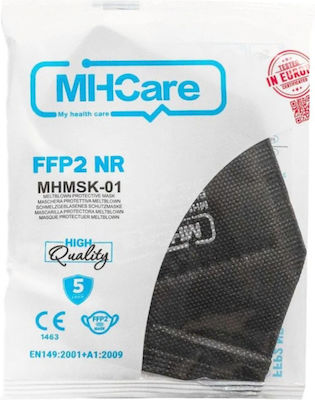 MHCare MHMSK-01 Schutzmaske FFP2 Schwarz 1Stück