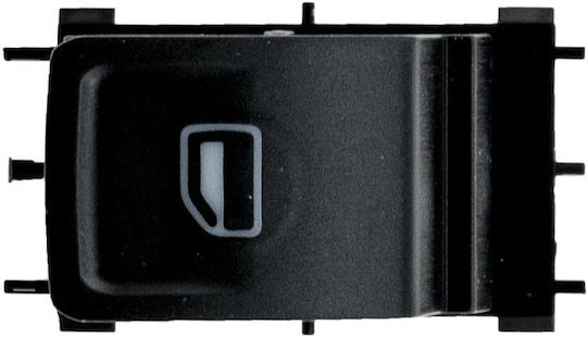 NTY Car Window Switch for Audi A1 Seat Arona / Ibiza Volkswagen Polo / T-Cross Black