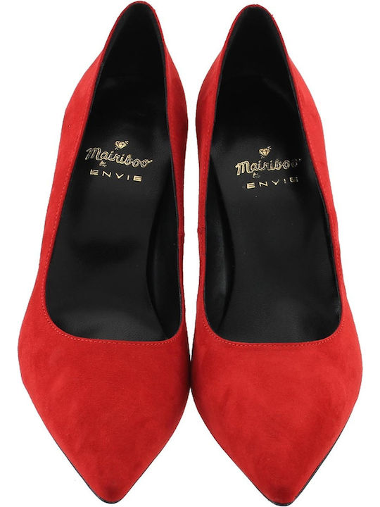 Pointed Toe Red High Heels