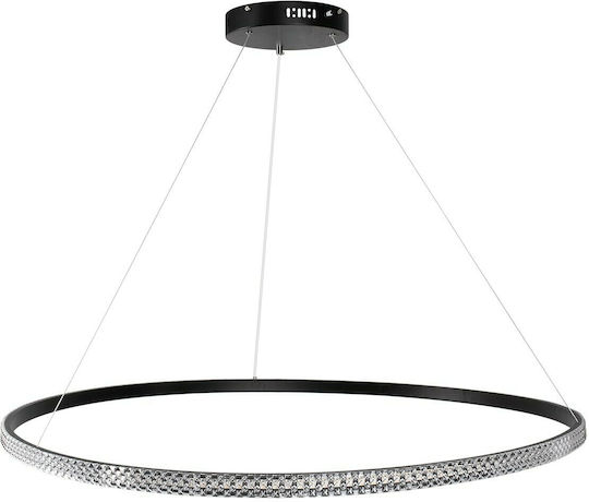 GloboStar Diamond Pendant Light Black 106x106cm