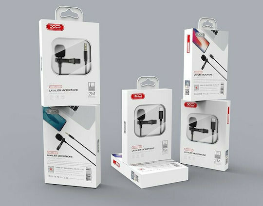 XO MKF01 Mikrofon 3,5mm Πέτου, Clip On für Gesang