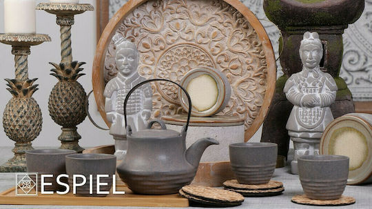 Espiel Ceramic Tea Set with Filter 600ml 5 Pieces Espiel Ceramic Tea Set with Filter 600ml 5 Pieces