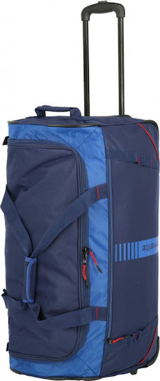 Travelite Basics Active Sack Voyage 86lt Blue with Wheels Fabric L71xW36xH35cm
