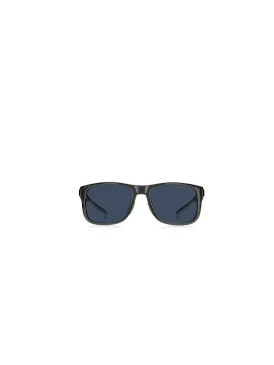 Tommy Hilfiger Sonnenbrillen mit Schwarz Rahmen und Blau Linse 204752KB75-5KU