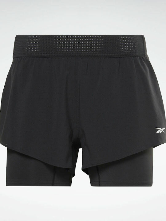 Epic 2-in-1 Women's Sporty Shorts Black