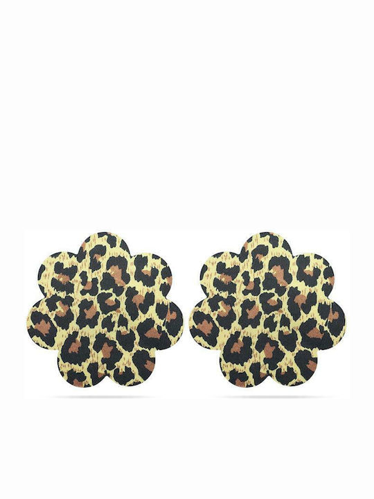 Lovetoy Nipple Covers Flower & Heart Leopard