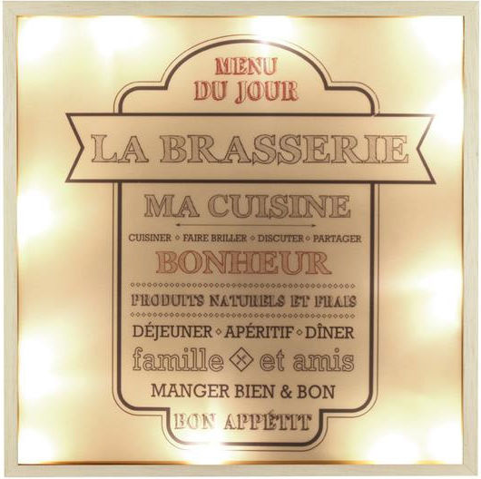 The Home Deco Factory Φωτιστικό La Brasserie LED Πίνακας The Home Deco Factory Φωτιστικό La Brasserie LED Πίνακας