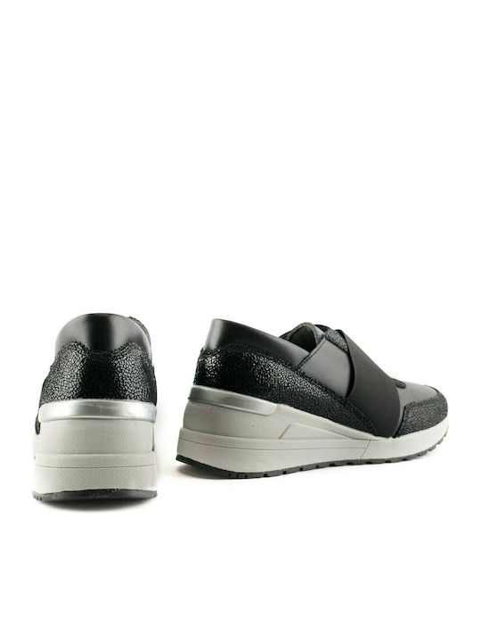 Anatomic Women's Leather Slip-Ons Black