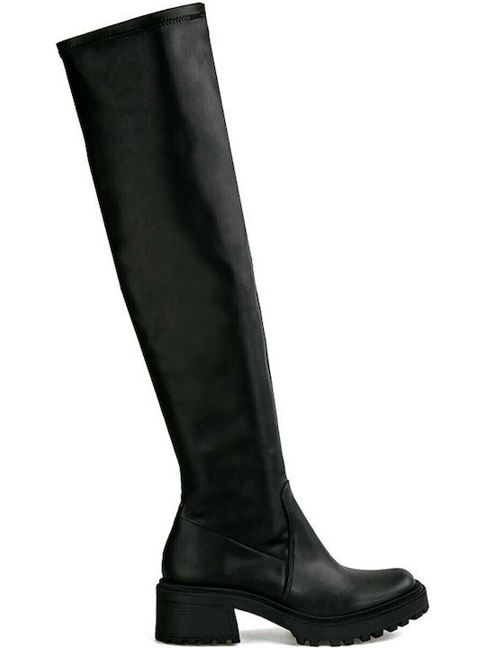 Women's Boots Over the Knee Black