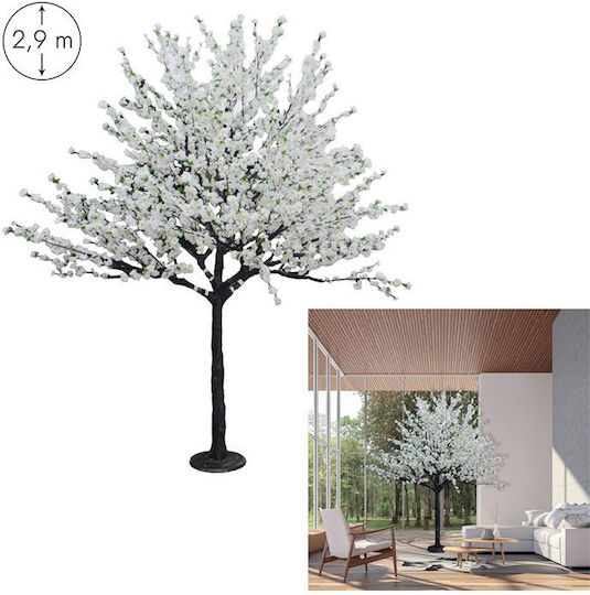 Künstlicher Baum für den Außenbereich White 290cm The Home Deco Factory