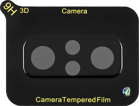 Volte-Tel 3d Curved Προστασία Κάμερας Tempered Glass Black για το Redmi Note 10 Pro