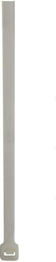 Geyer Cable Ties Plastic 250mm x 4.8mm in White Colour (100 pcs) (G4.8CT250W)