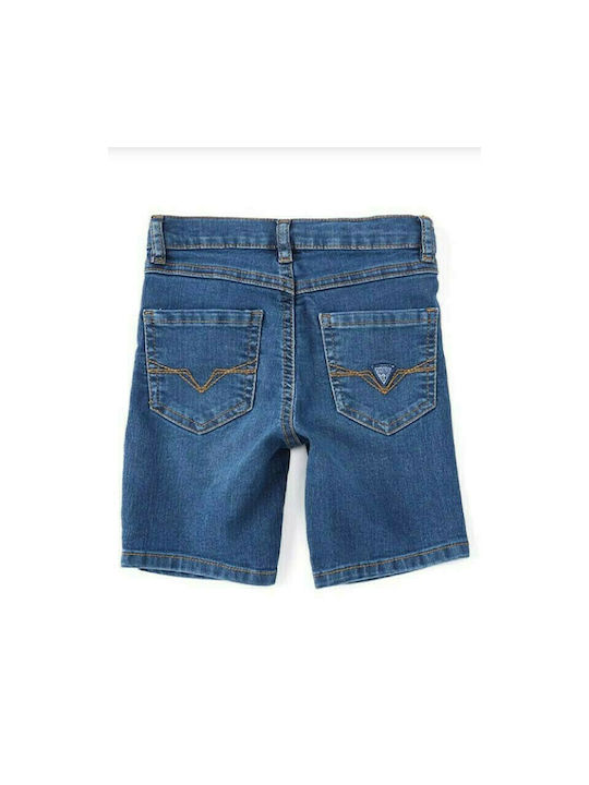 Guess Kinder Shorts/Bermudas Denim Blau