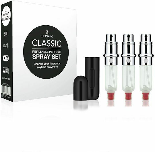 Travalo Classic HD Set Refilled Flacon X 3 & Case
