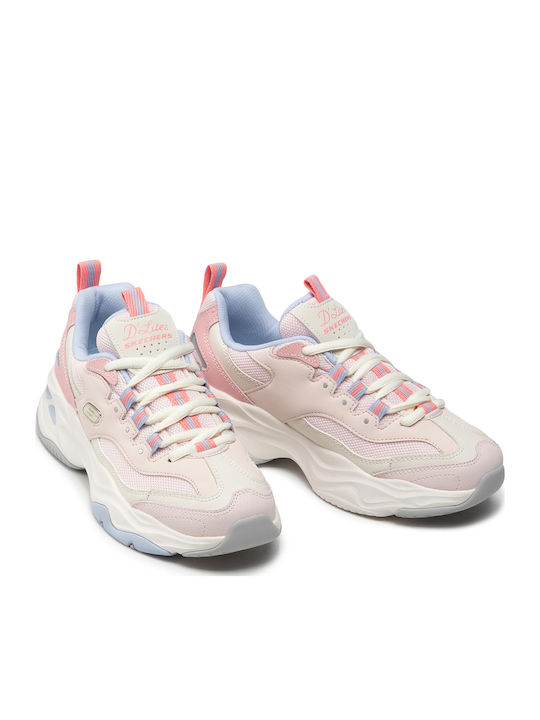 Fresh Diva Γυναικεία Chunky Sneakers Ροζ