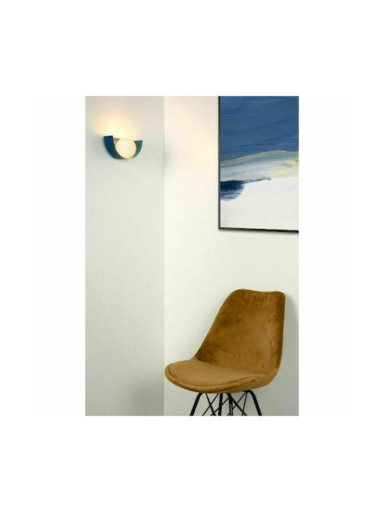 Lucide Lightning Benni Modern Leuchte Wand mit Fassung G9 Blau 21cm