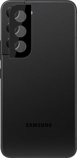 Volte-Tel 3D Curved Camera Protection Tempered Glass Black for the Galaxy S22+ 5G