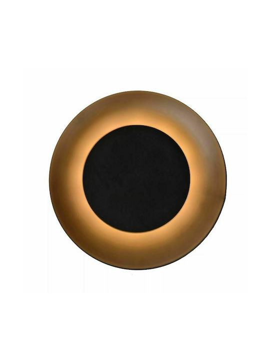 Lucide Lightning Foskal Single LED Spot in Black Color