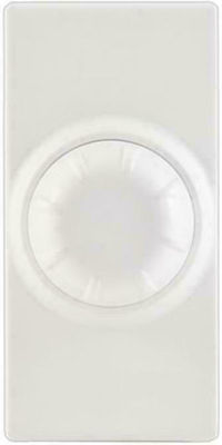 Geyer Recessed Simple Front Dimmer Switch Rotary 400W White