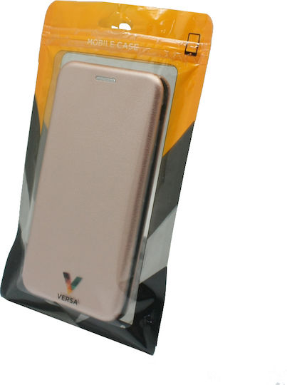 Versa Element Buchen Sie Synthetisches Leder Rose Gold (Galaxy A02s)