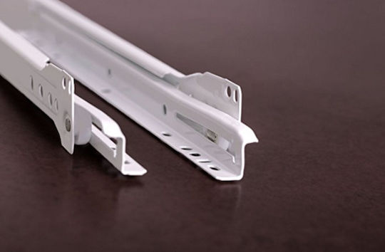 FFG Drawer Expanding Hardware White 55cm 2pcs 37051