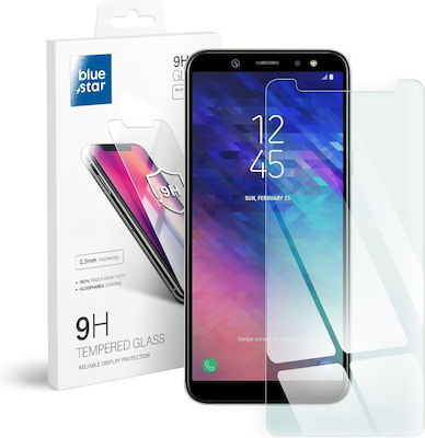 Blue Star 9H Gehärtetes Glas (Galaxy A6 2018)