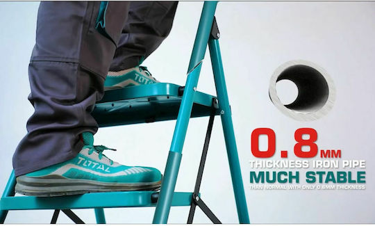 Total Step Ladder iron 4 Stair
