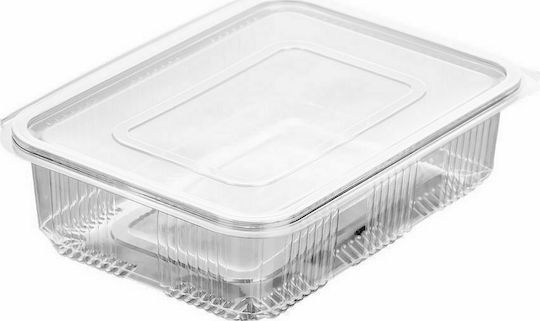 Einweg-Plastikgeschirr PET mit Fassungsvermögen von 1500ml Transparent 100Stück