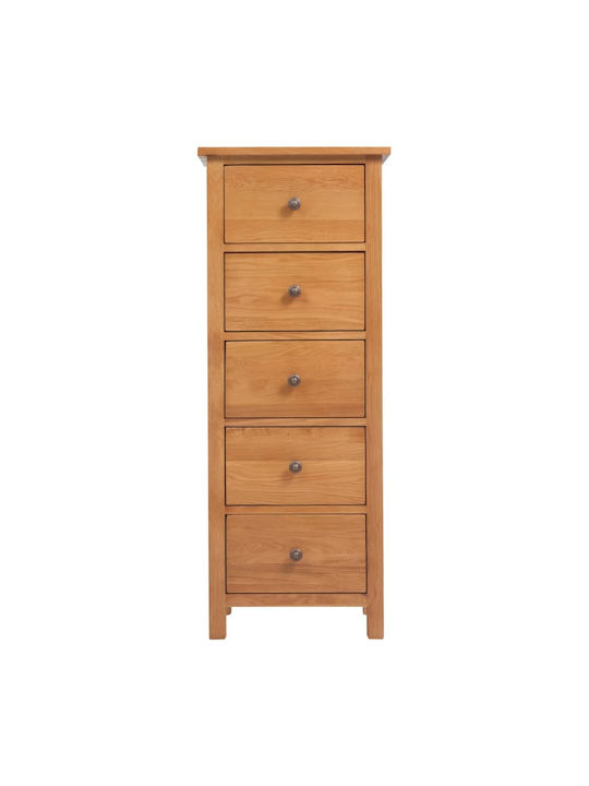 vidaXL Kleine Aufbewahrungsmöbel aus Holz Natürliche M45xP32xH110cm