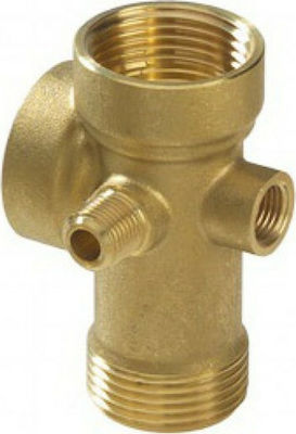 Pipe Tee Brass 1" 250025